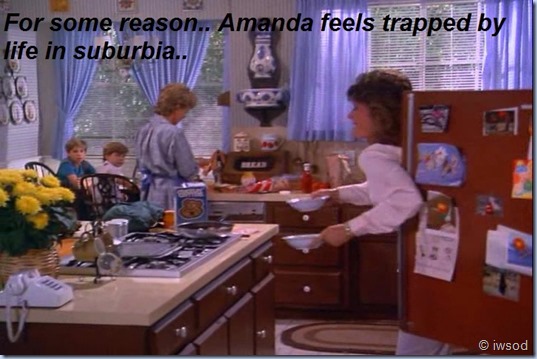 Amanda feels trapped